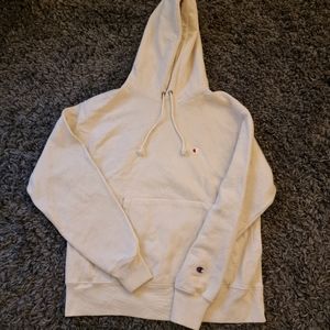Champion cream Hoodie sweatshirt